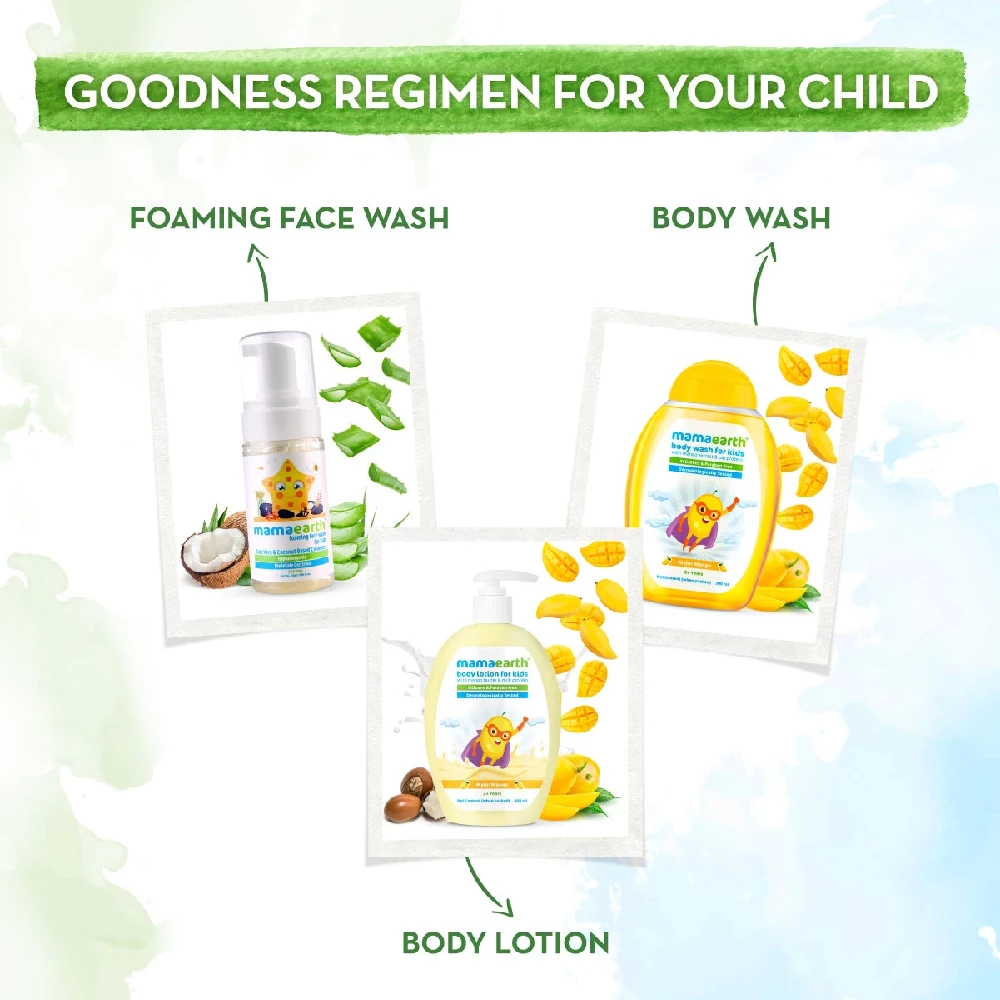 Major Mango Body Lotion For Kids with Mango Butter & Milk Protein, 400 ml-6.webp